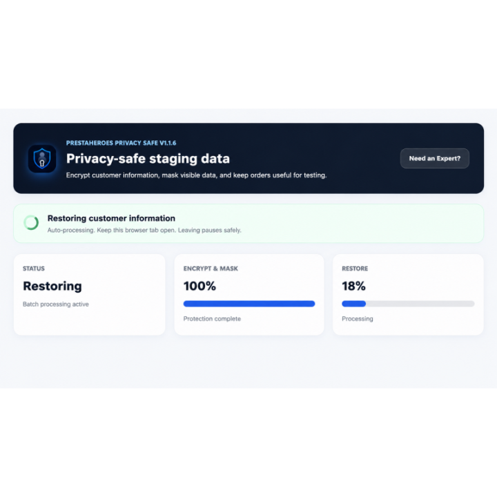 PH Customer Data Privacy – Secure Staging & Sandbox Testing