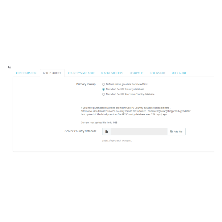 Geo Targeting Pro for PrestaShop | Correct Country Detection