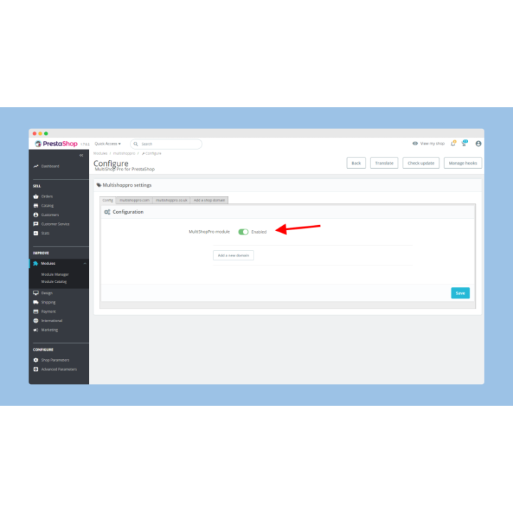 Multishop Pro – Multiple Domains on One PrestaShop Installation