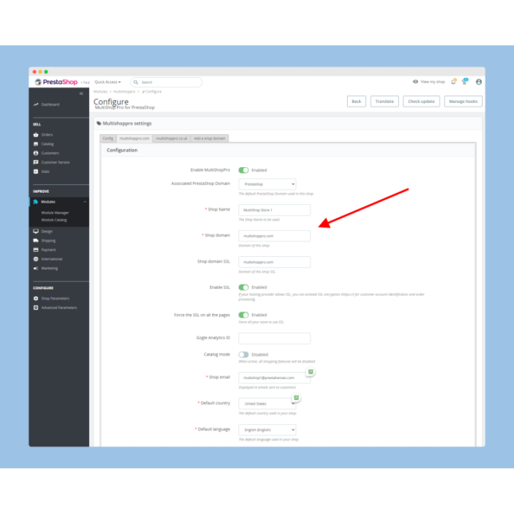 Multishop Pro – Multiple Domains on One PrestaShop Installation