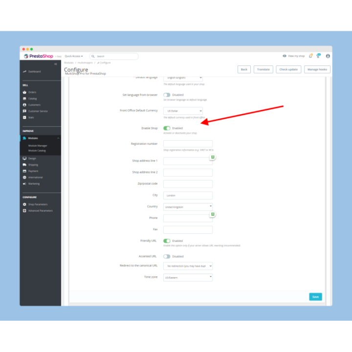 Multishop Pro – Multiple Domains on One PrestaShop Installation