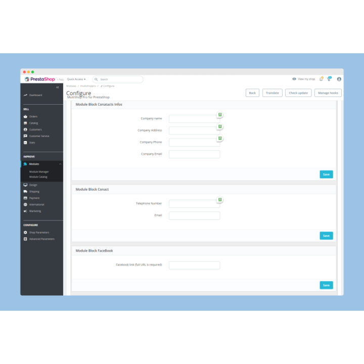 Multishop Pro – Multiple Domains on One PrestaShop Installation