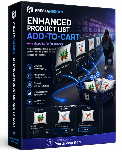 Aisle Style Shopping module artwork